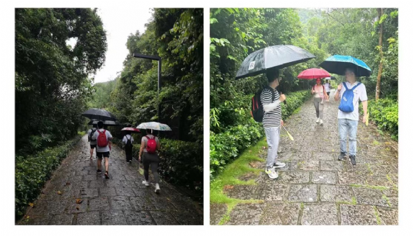 有一種團建叫風雨無阻-----記比藍市場部團建